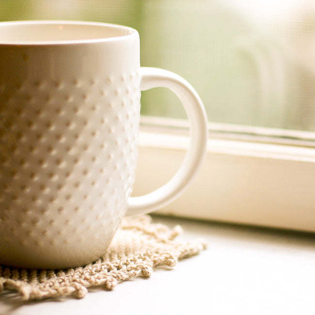 Knit Linen Coasters Pattern