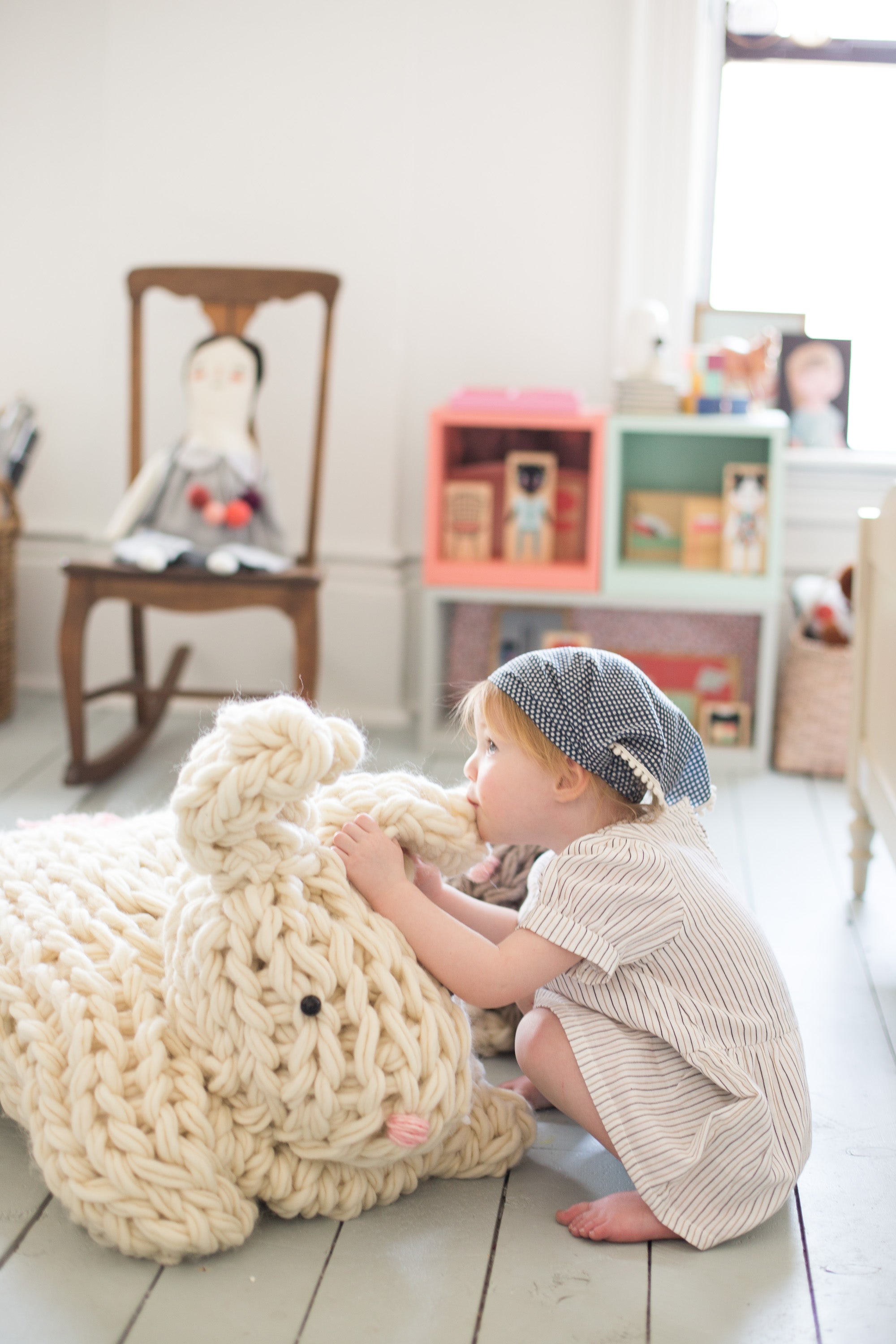 Giant Arm Knit Bunny Kit - Large