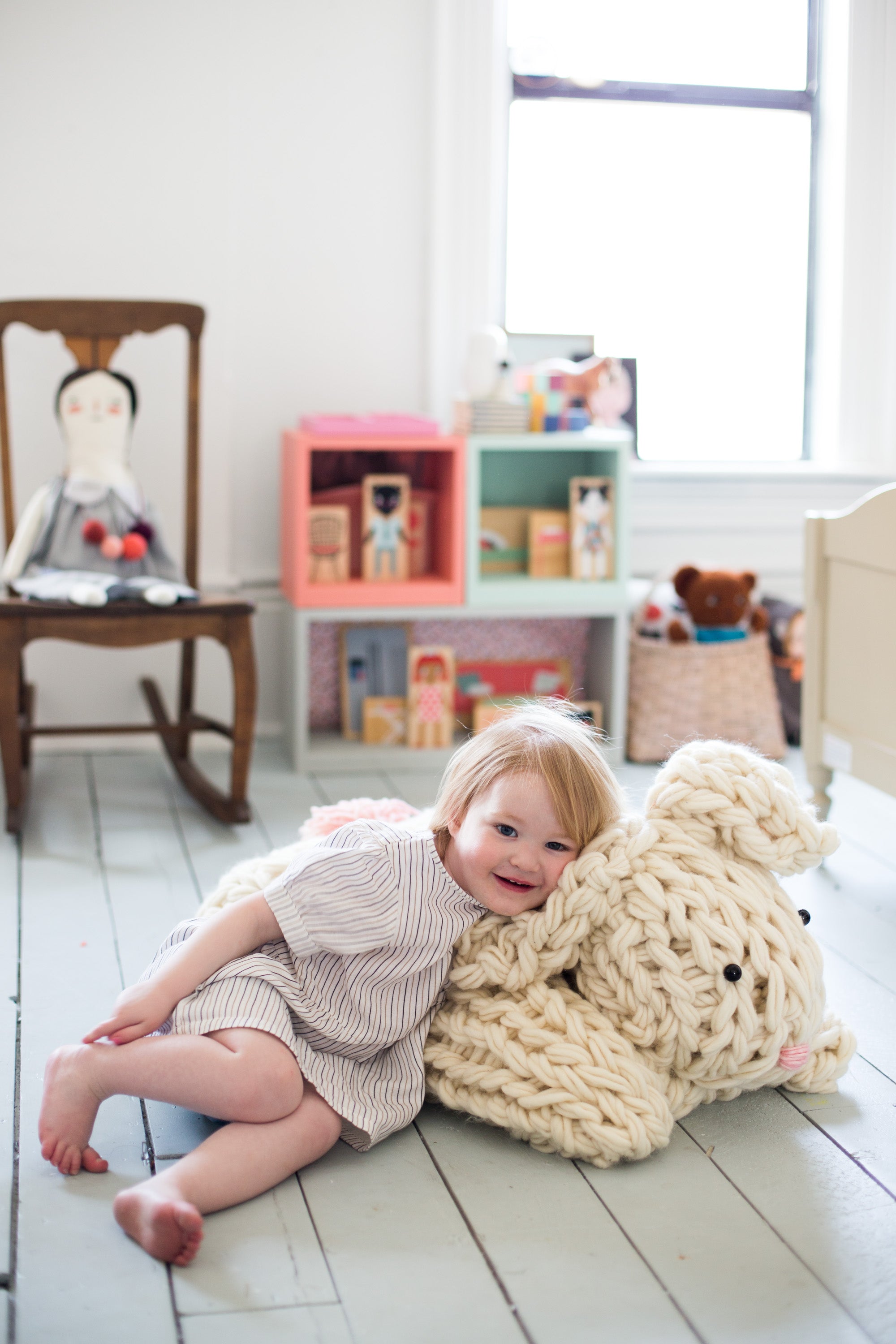 Giant Arm Knit Bunny Kit - Large