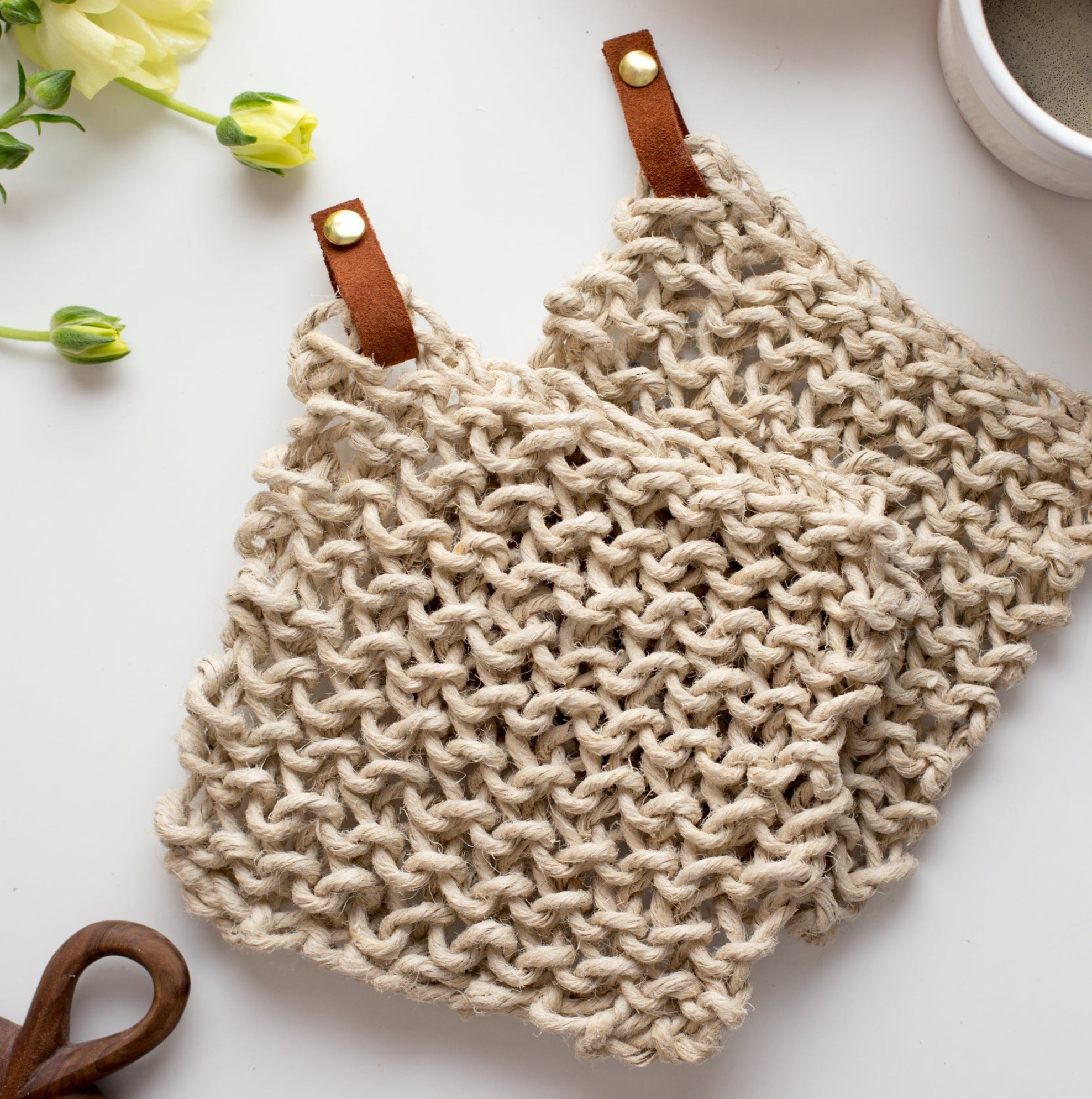 Pauly Flax Potholders Kit (Makes 2)