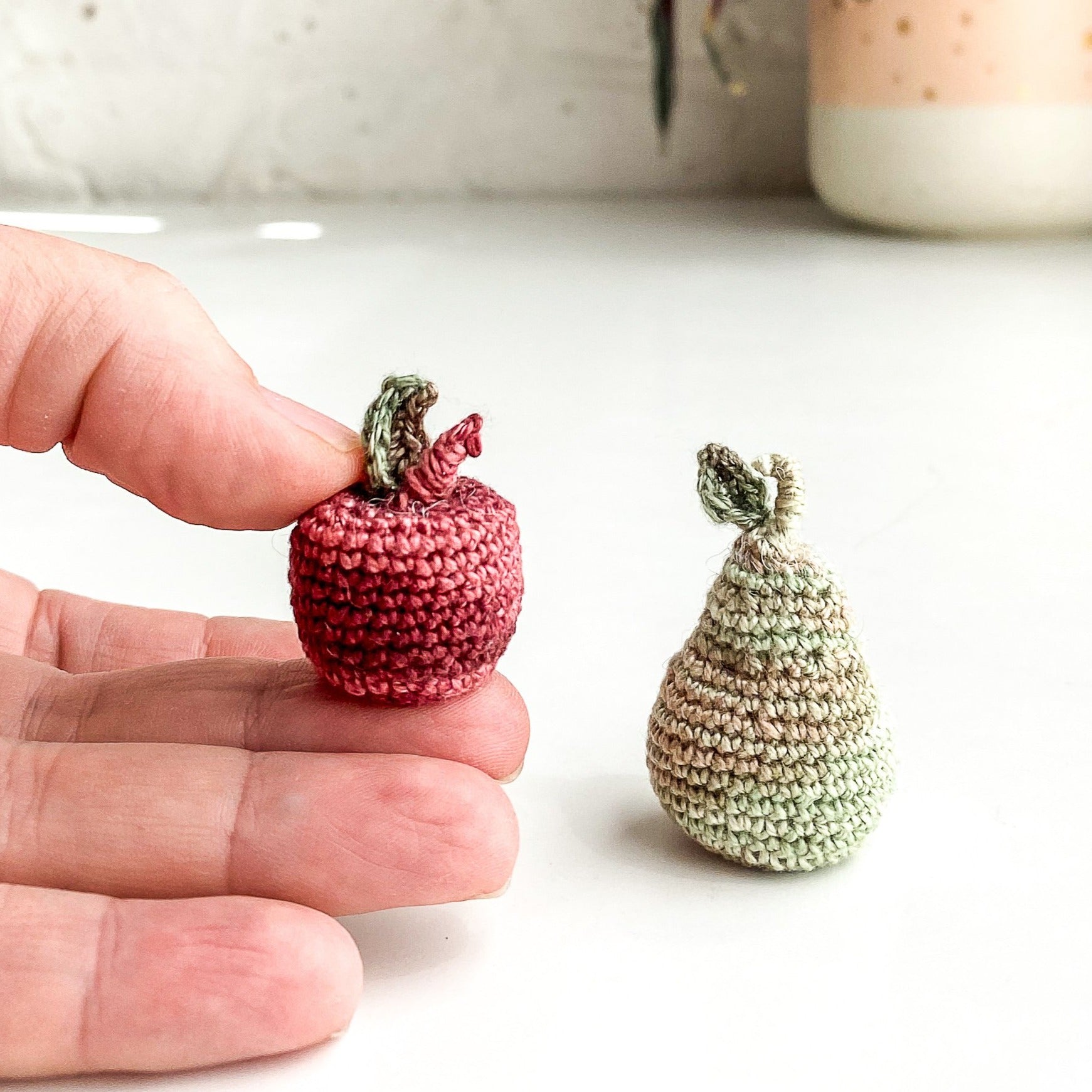 Teeny, Tiny & Small Apple and Pear Pattern