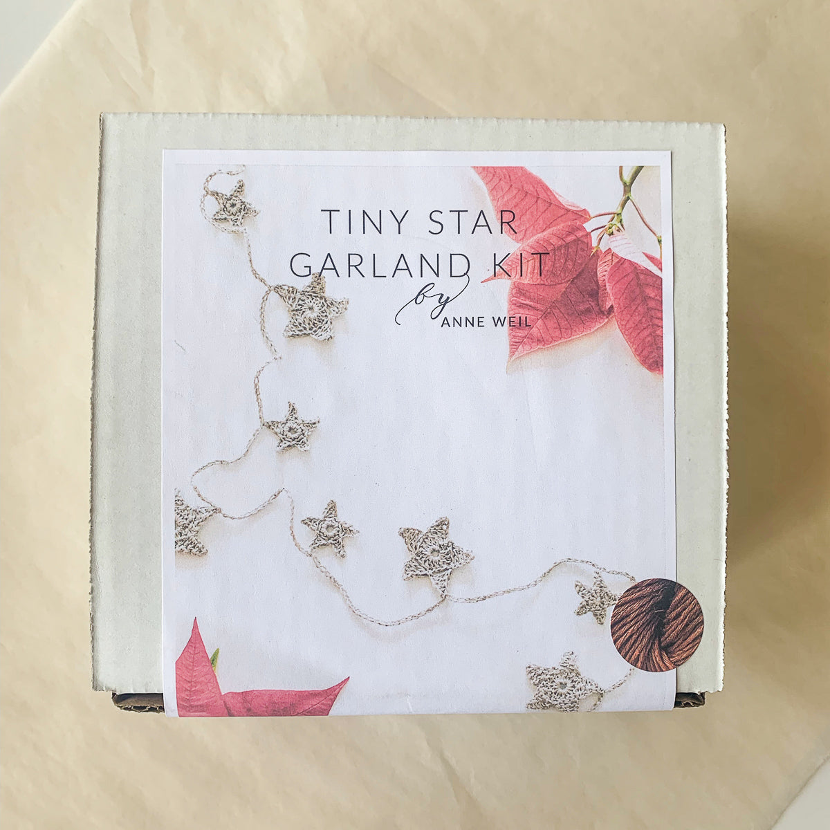 Tiny Crochet Star Garland Kit