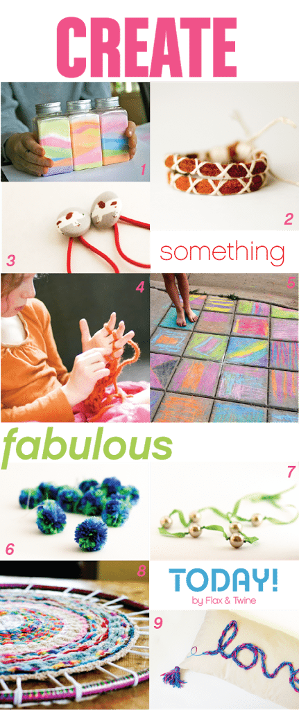 Nine Projects to Create with Kids