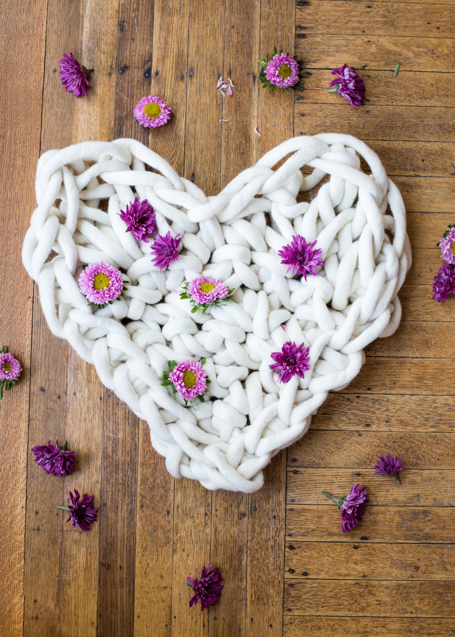 A GIANT Hand Crochet Heart to Spread Valentine's Love