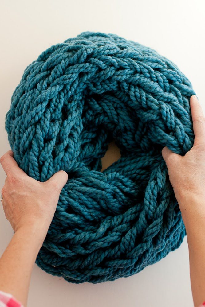 Arm Knitting How-To Photo Tutorial and PDF