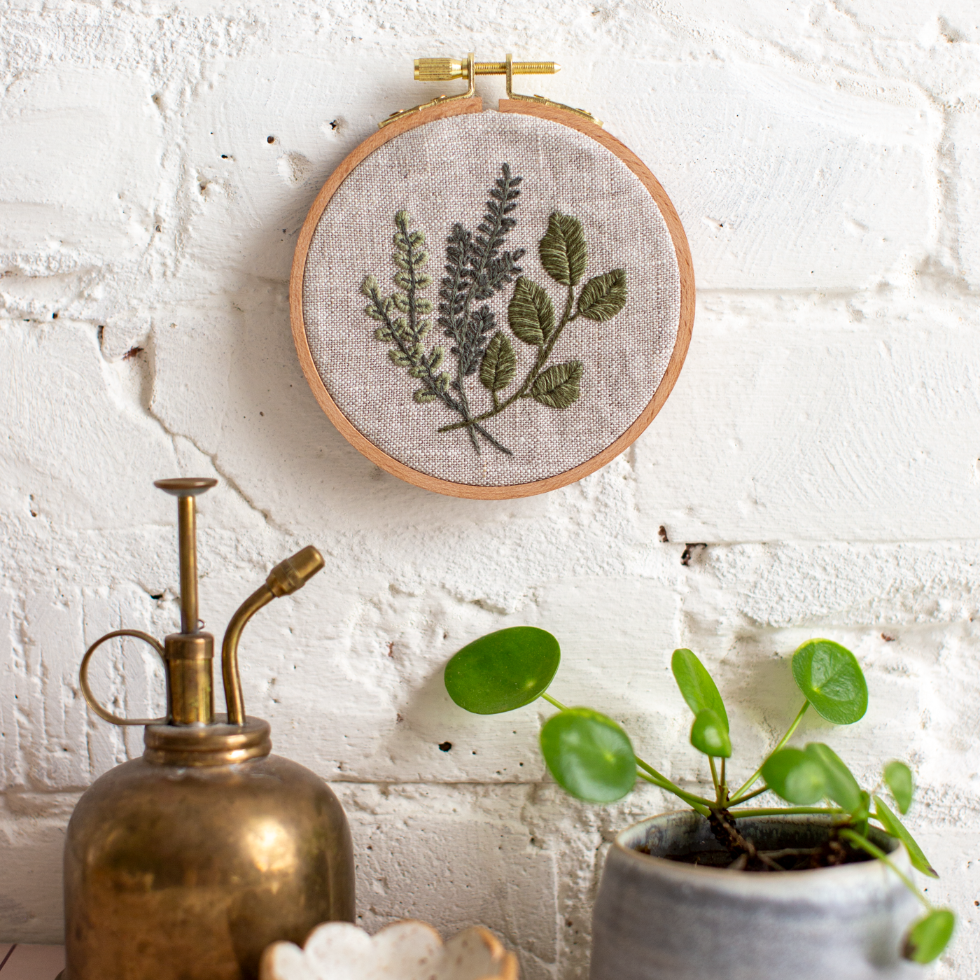 Botanical Branches Embroidery Kit