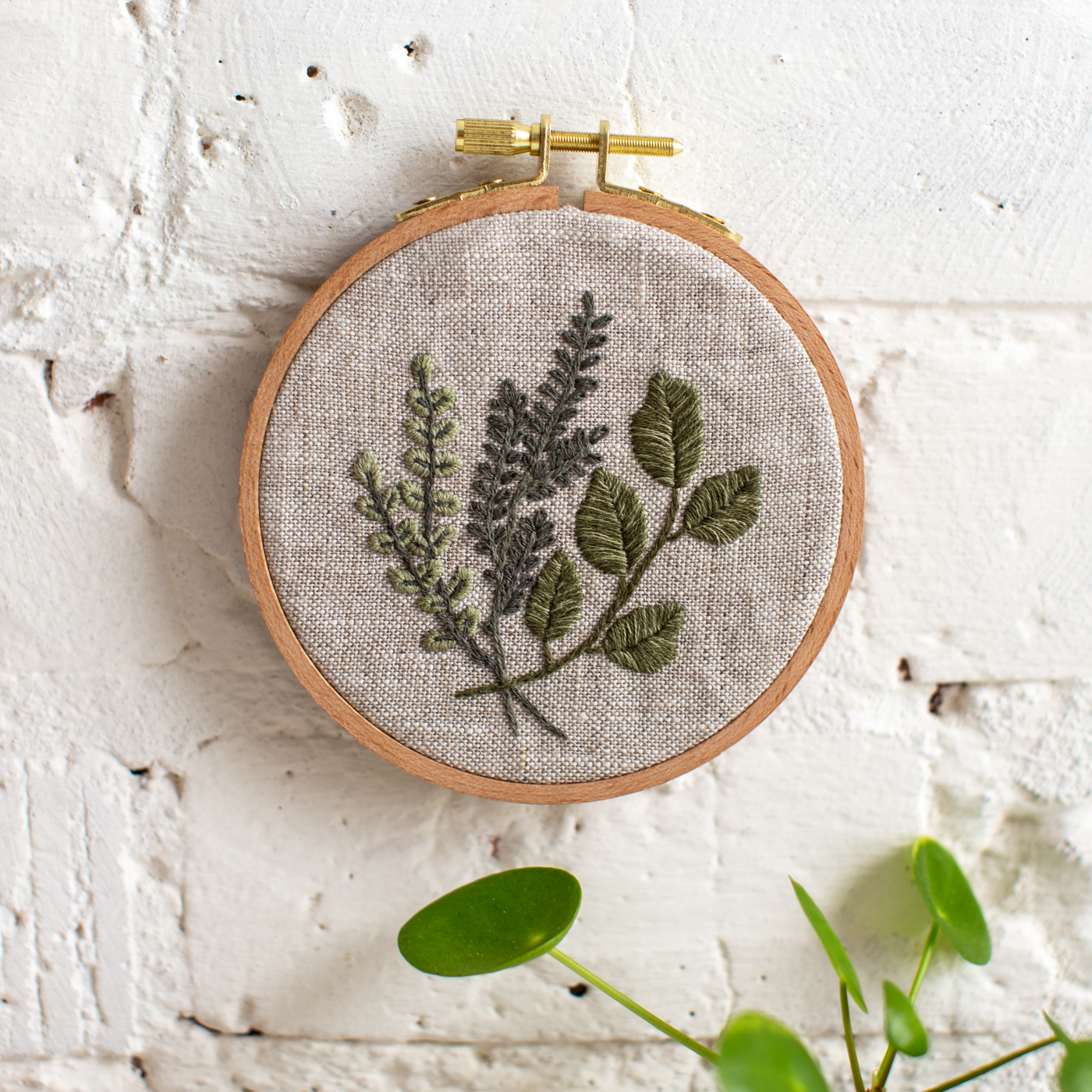 Botanical Branches Embroidery Pattern & Video