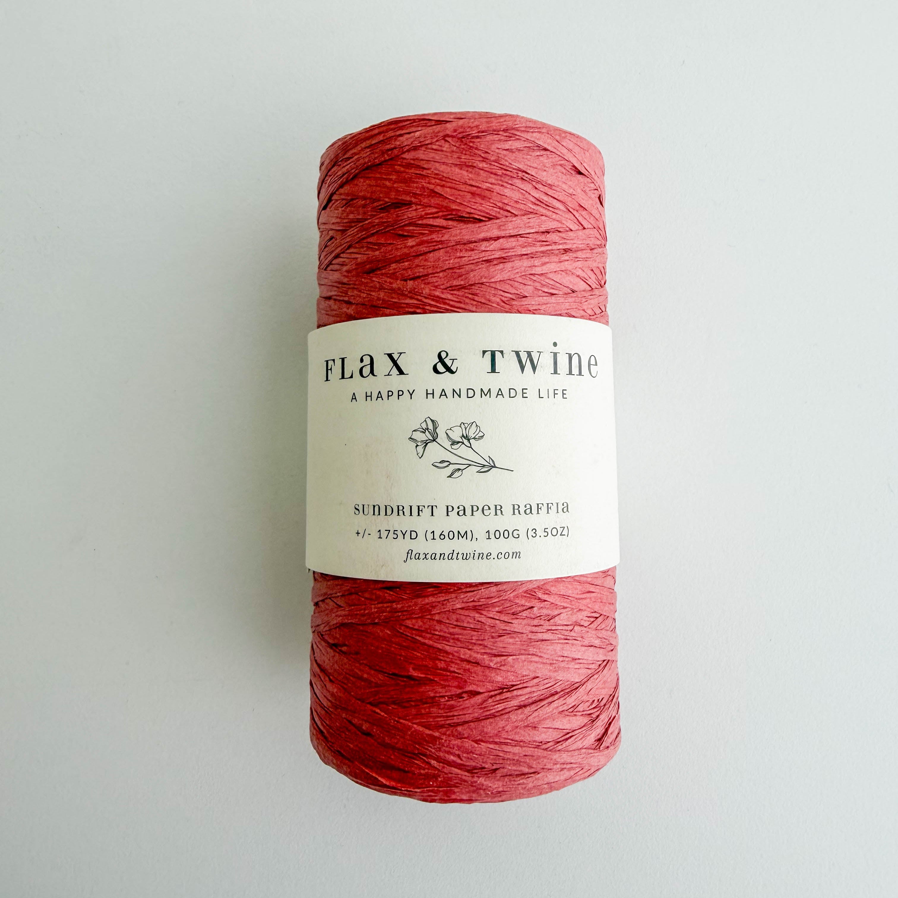 Flax & Twine Sundrift Paper Raffia
