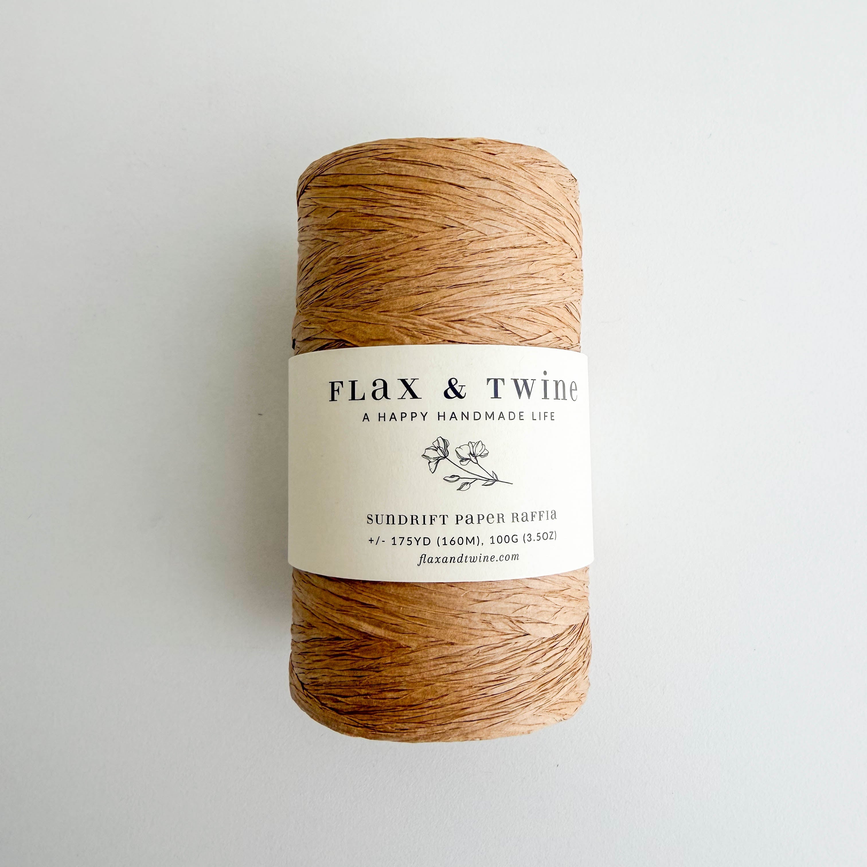 Flax & Twine Sundrift Paper Raffia