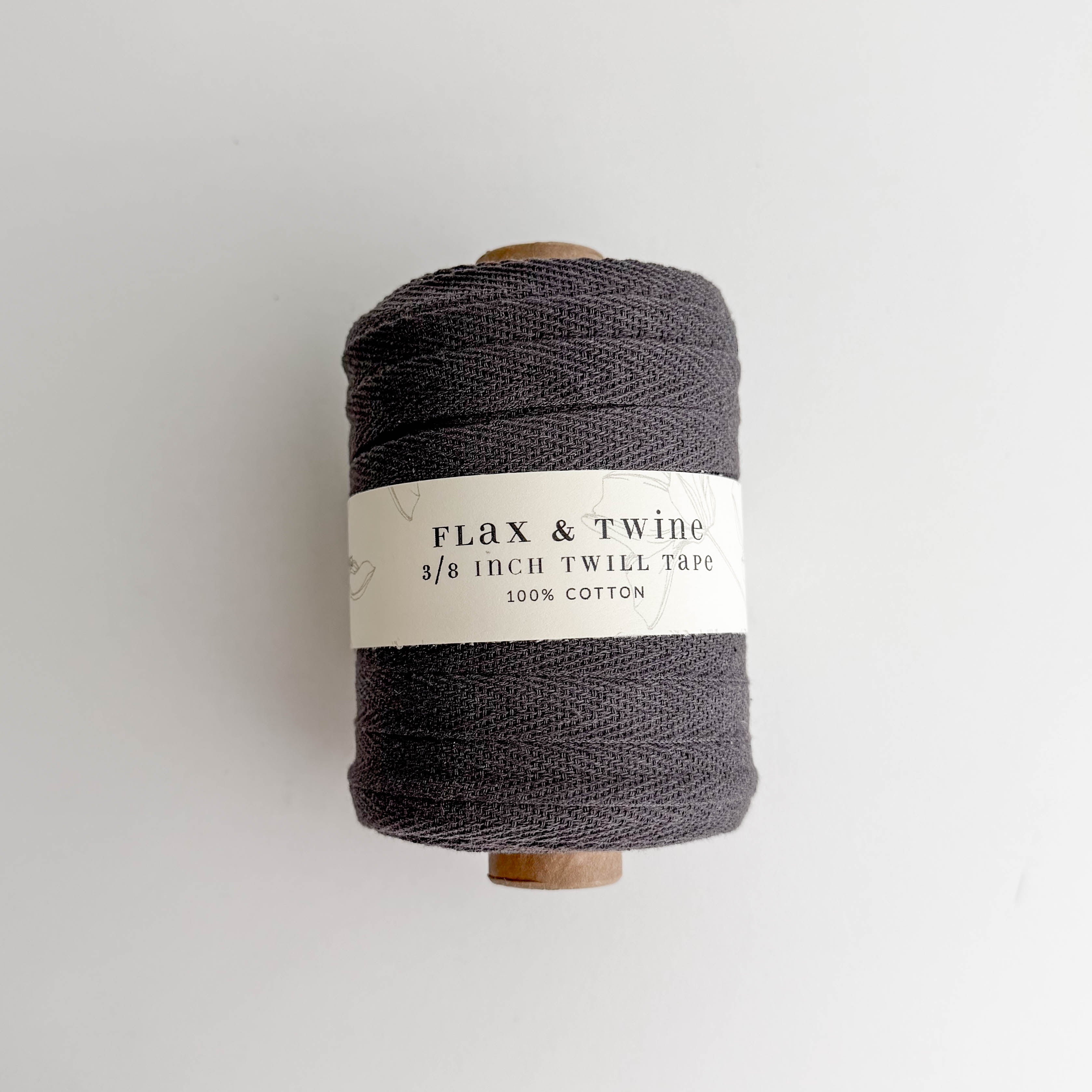 Flax & Twine Cotton Twill Tape (3/8")