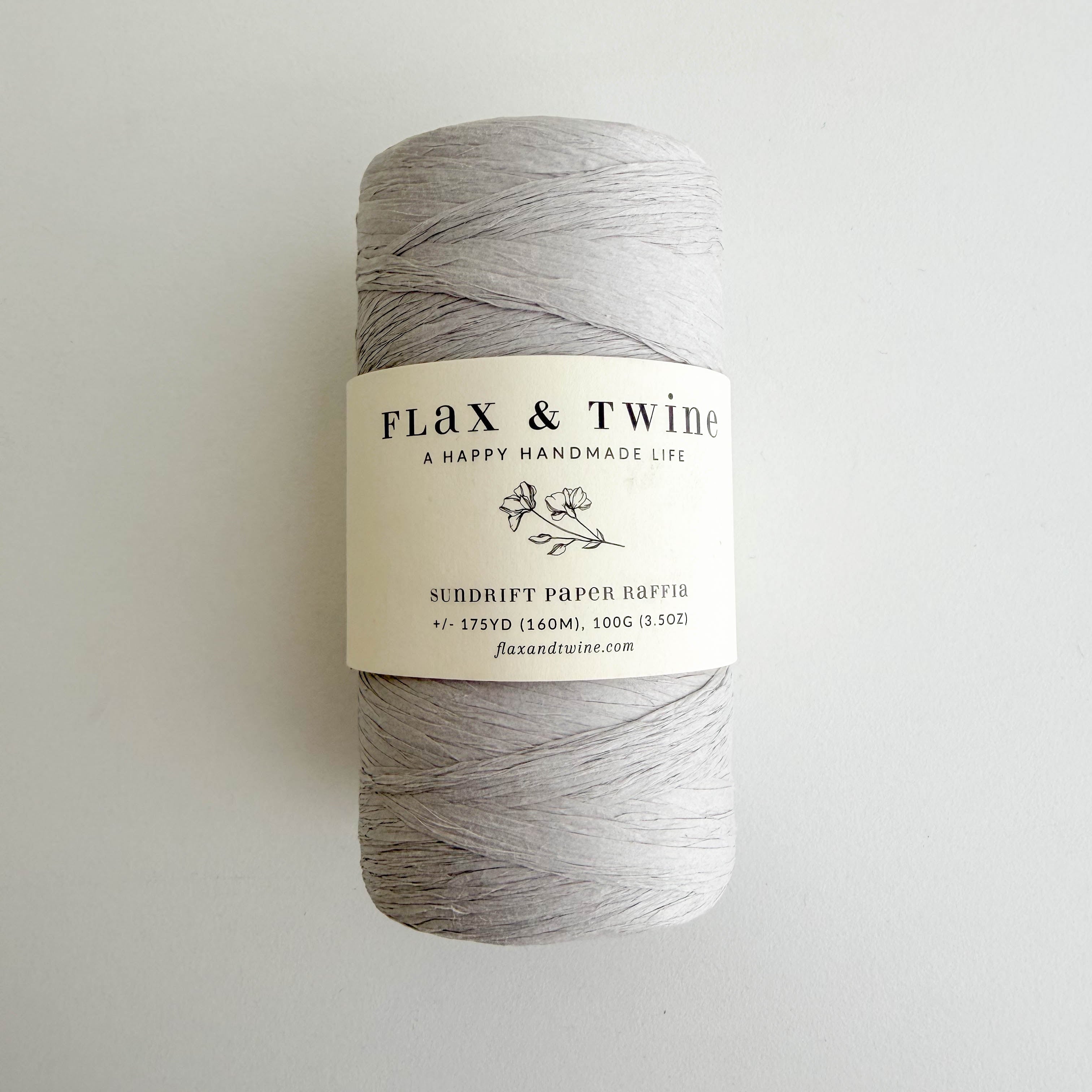 Flax & Twine Sundrift Paper Raffia