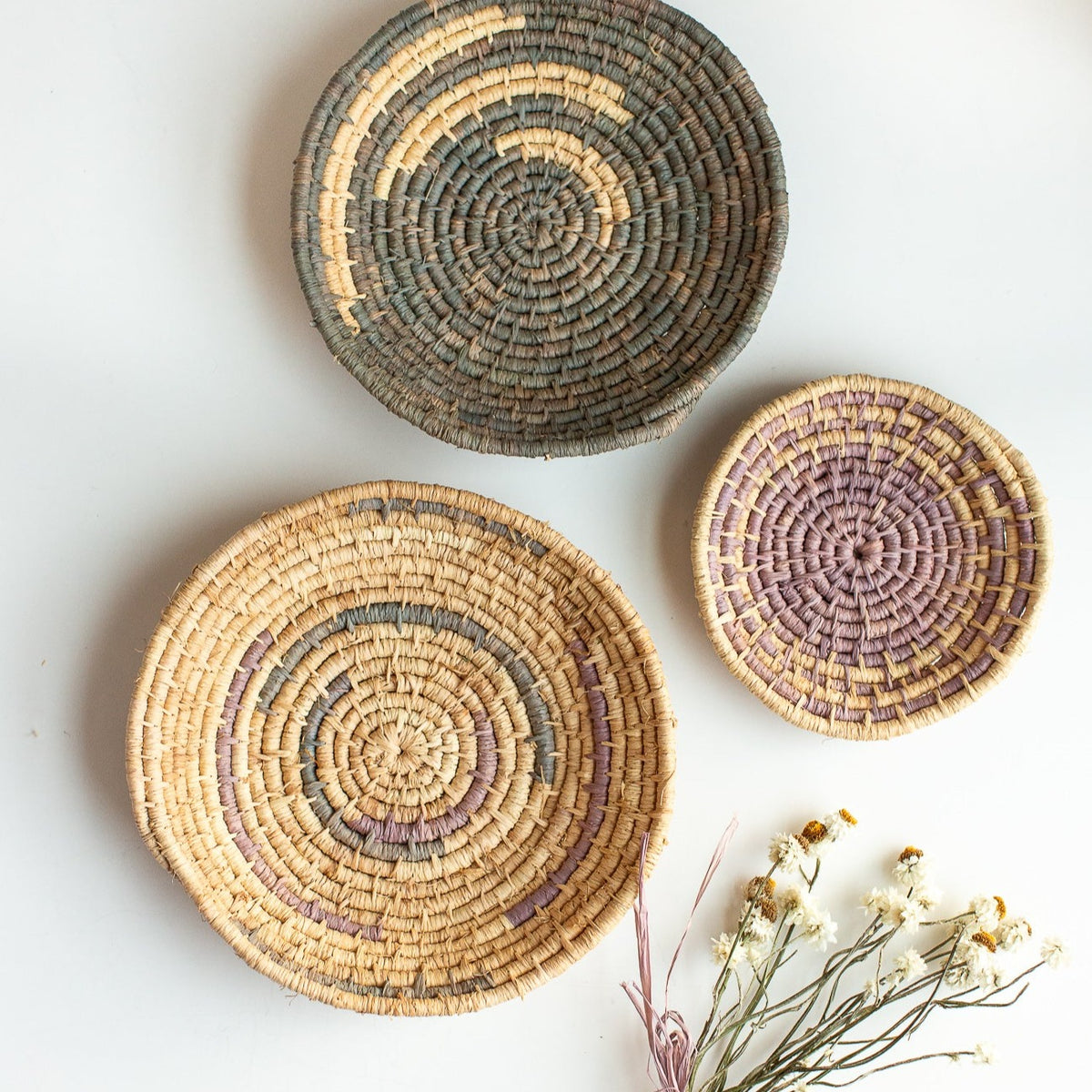 Autumn Baskets Kit - Easy Learn How to Basket Weave Kit