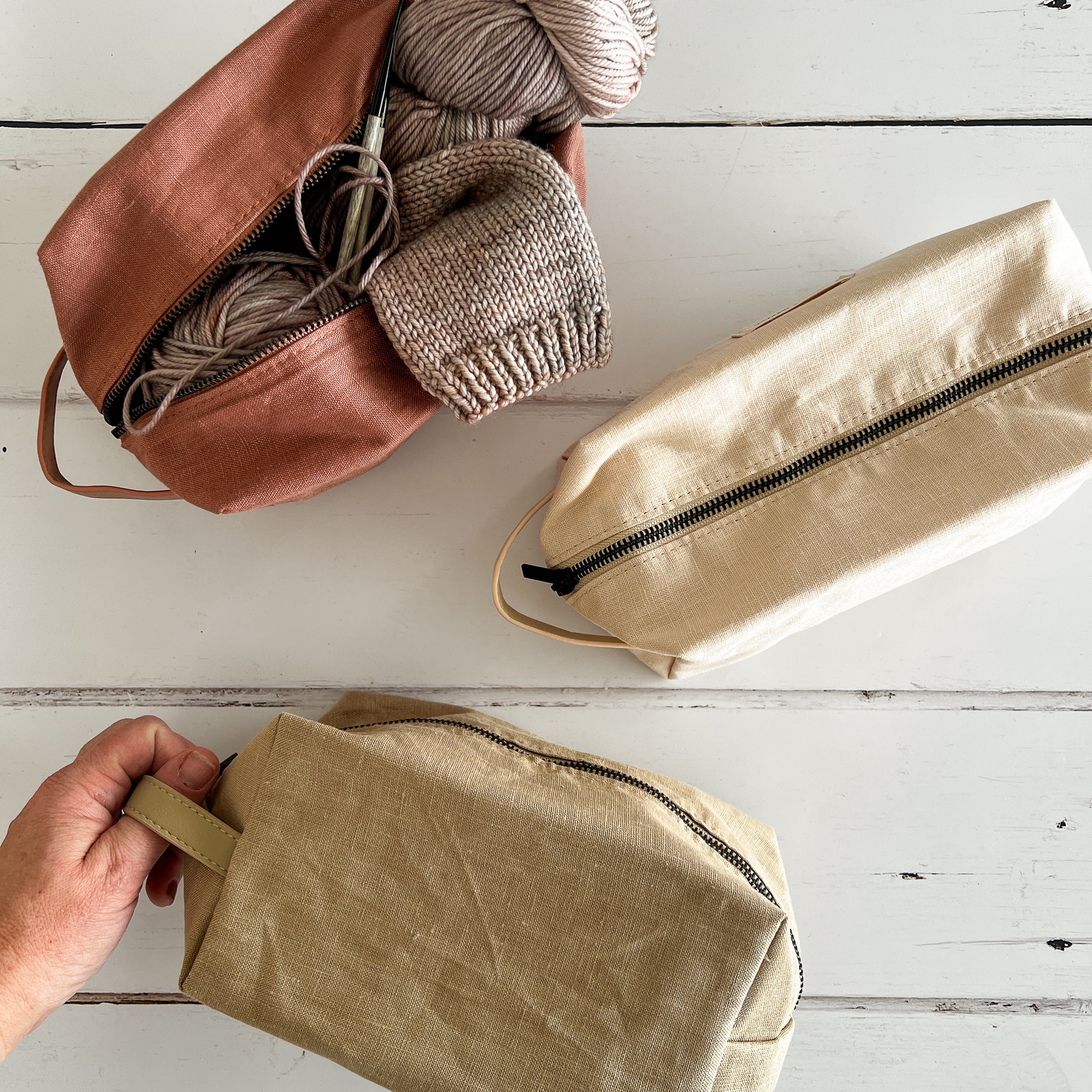 Linen Project Bags