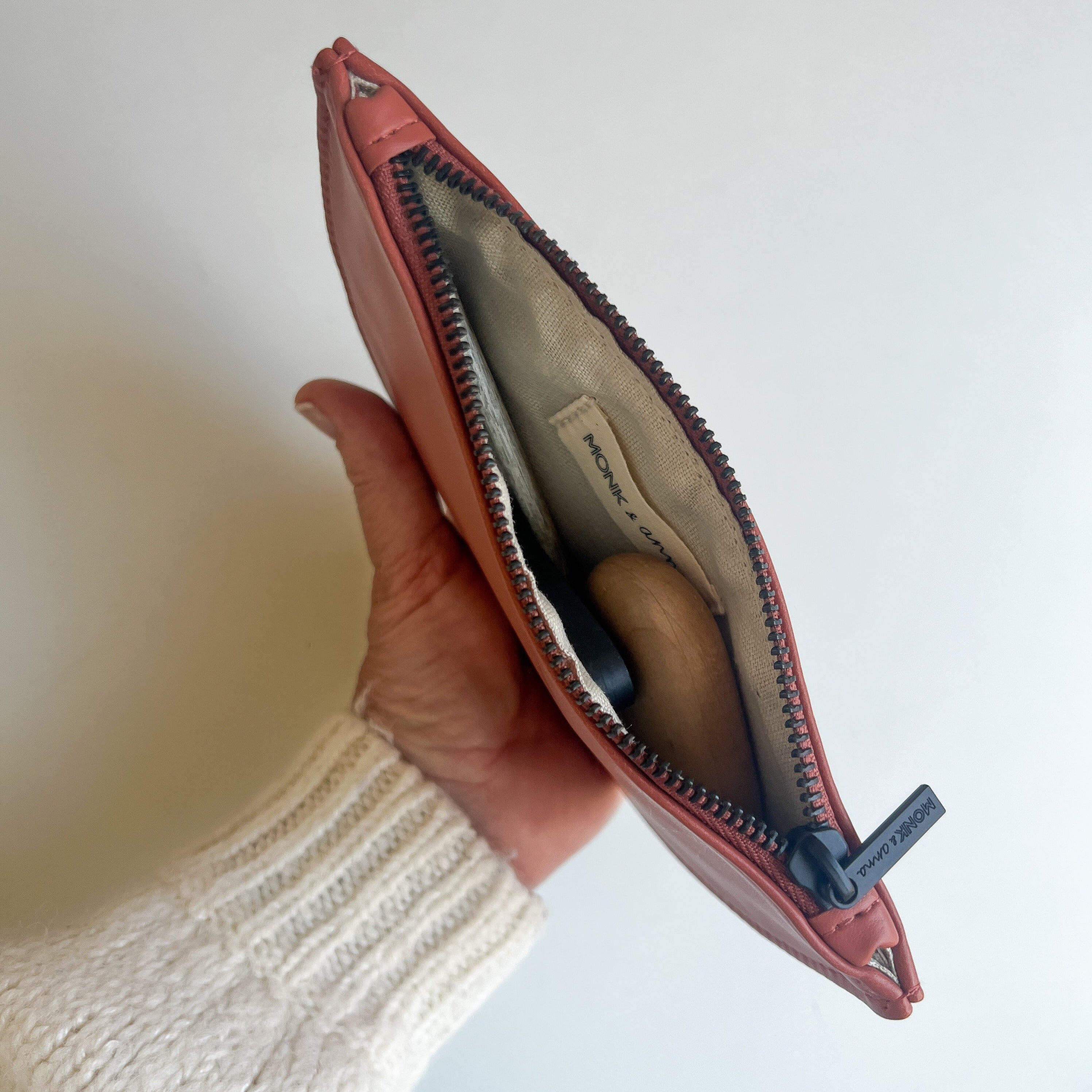 Half-Moon Leather Wallet