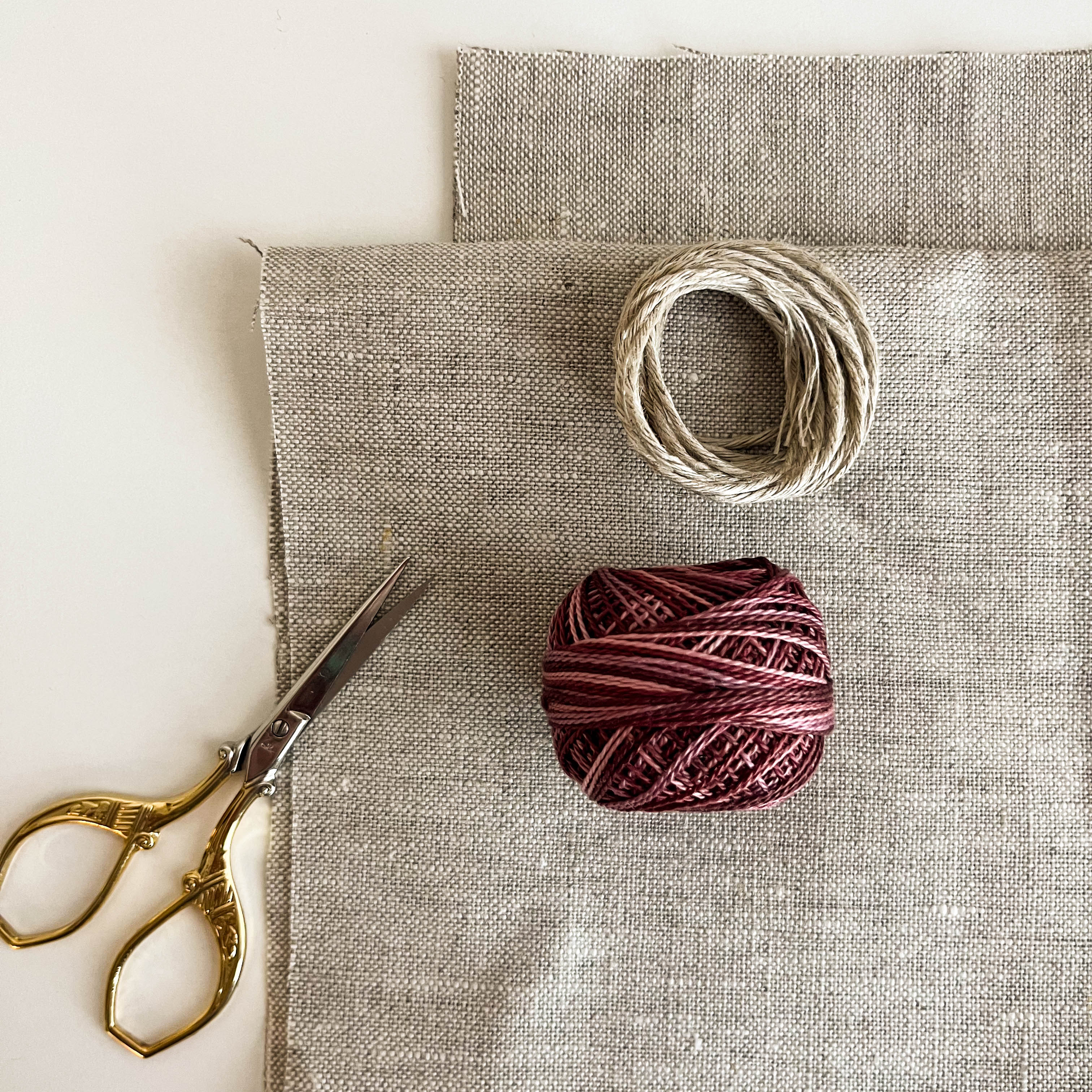 Jane Embroidered Hearts Kit