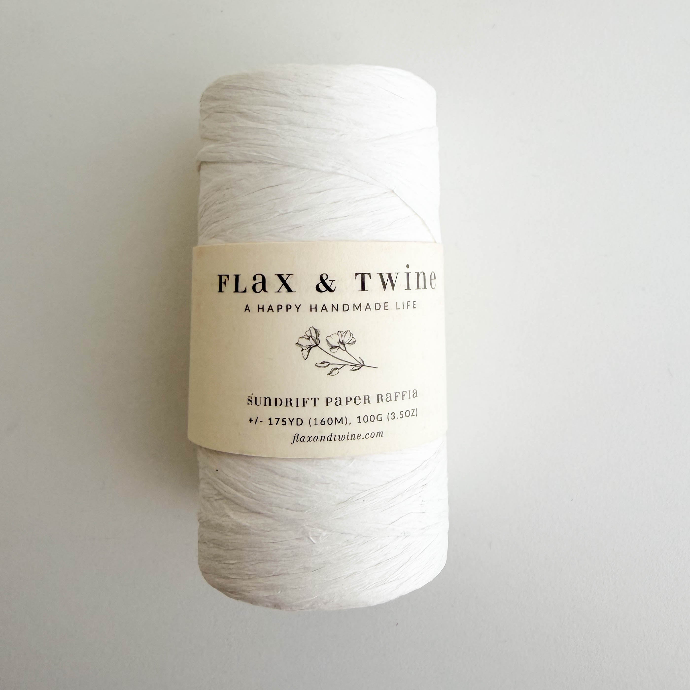 Flax & Twine Sundrift Paper Raffia
