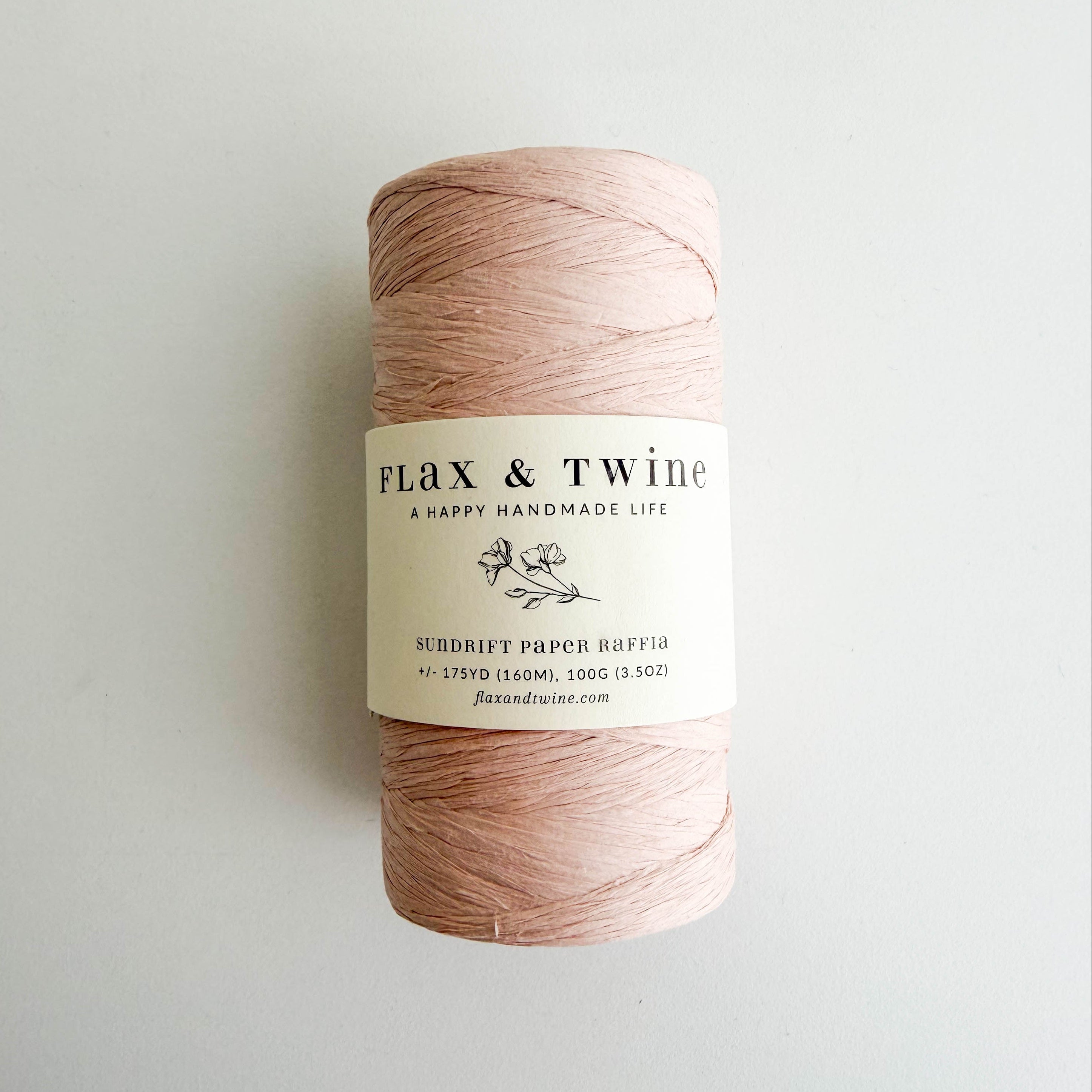 Flax & Twine Sundrift Paper Raffia