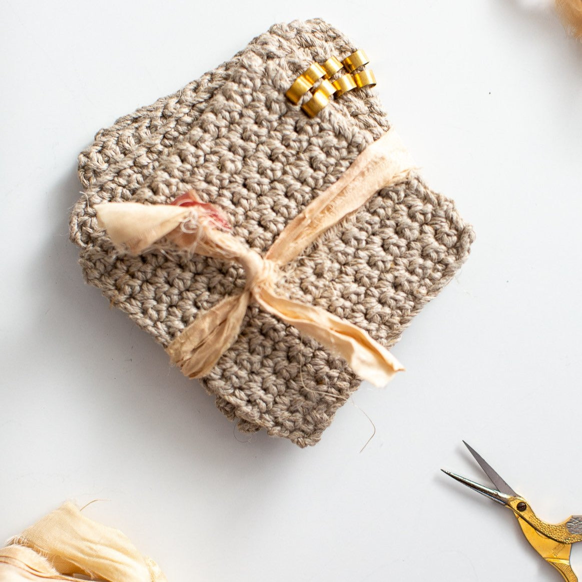 Summer Dream Blanket 4.0 Crochet Kit 2 Gold & Jade Gravel