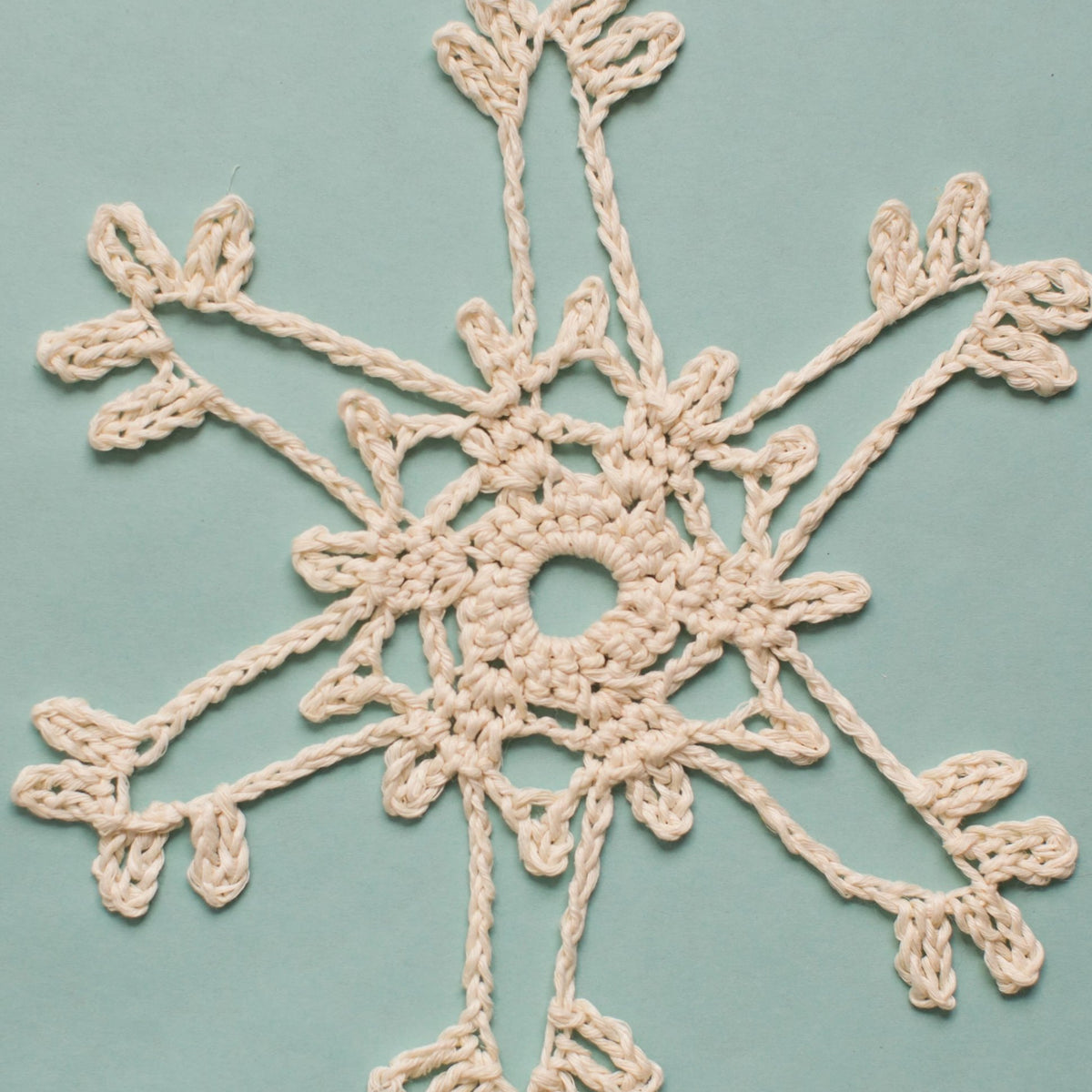 Giant Crochet Snowflakes Pattern & Video