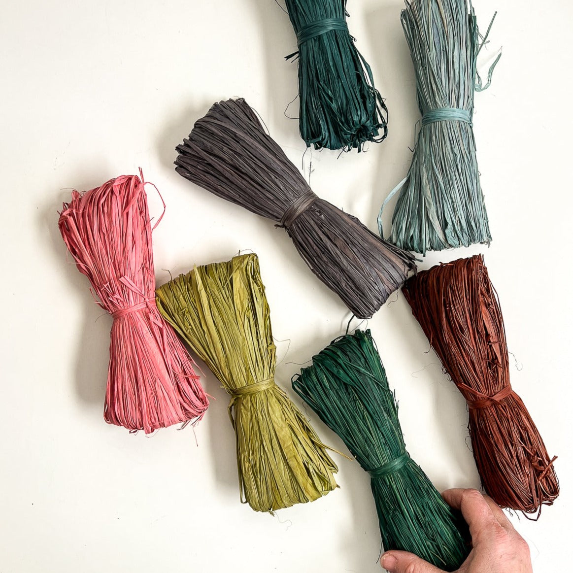 Dyed Madagascar Raffia
