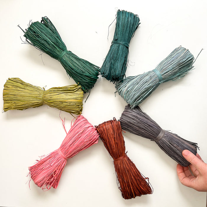 Dyed Madagascar Raffia