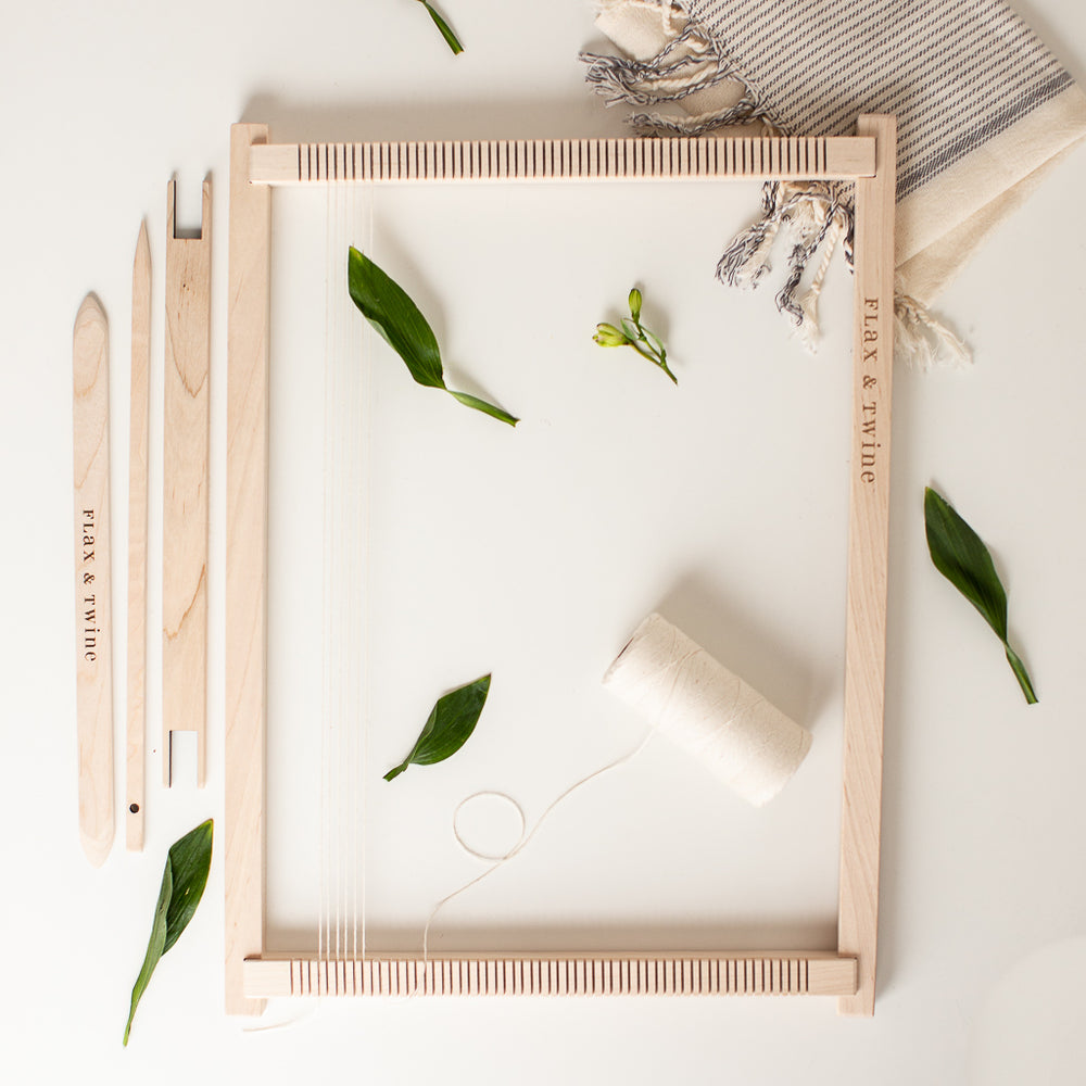 Triangular Frame Flax Equipment Flax & Twine Frame Loom