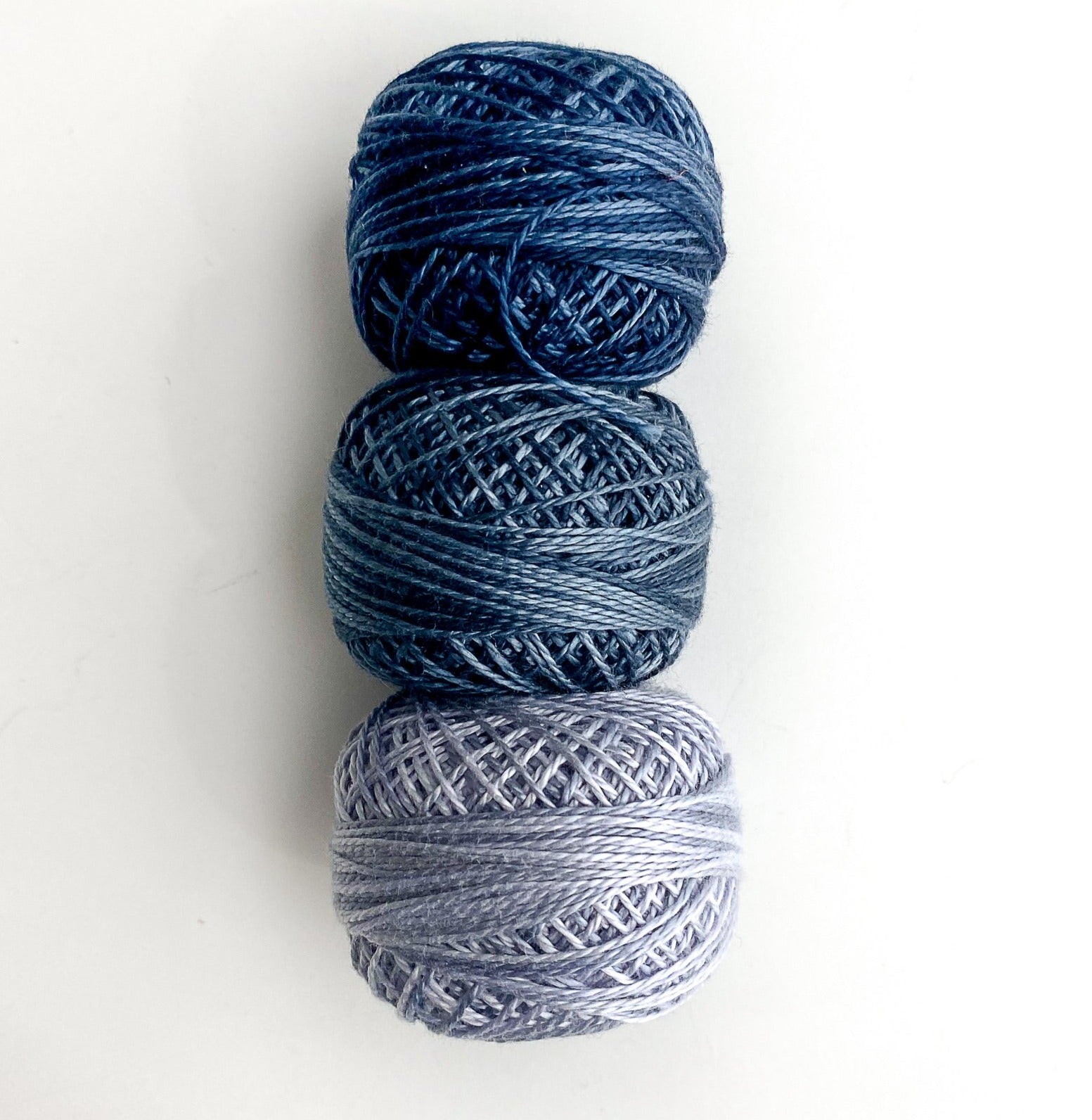 Valdani Embroidery Thread Size 8 3-Pack – Flax & Twine