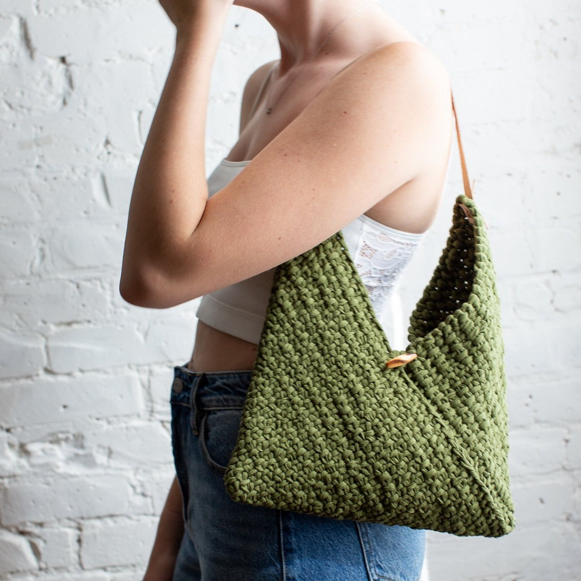 Tessa Tote Knitting Pattern and Video