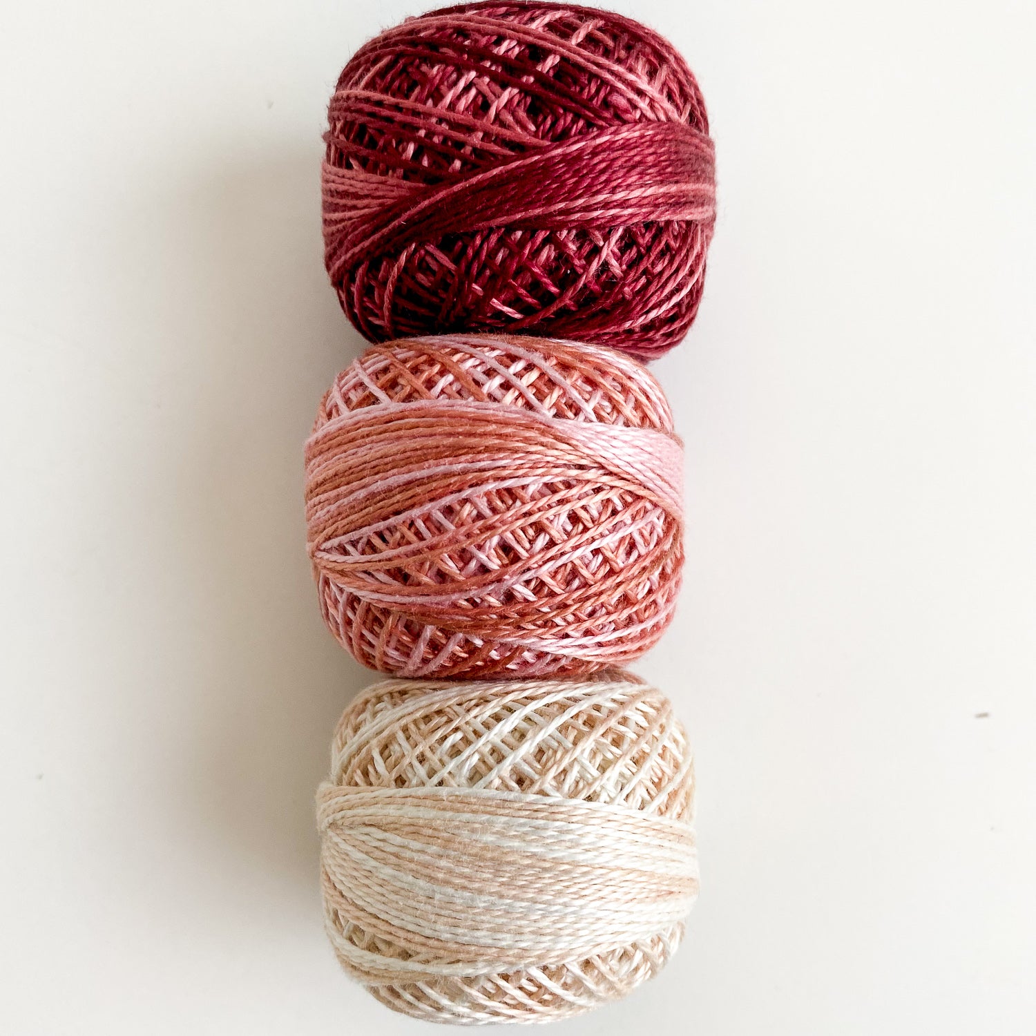 Valdani Embroidery Thread Size 8 3-Pack – Flax & Twine