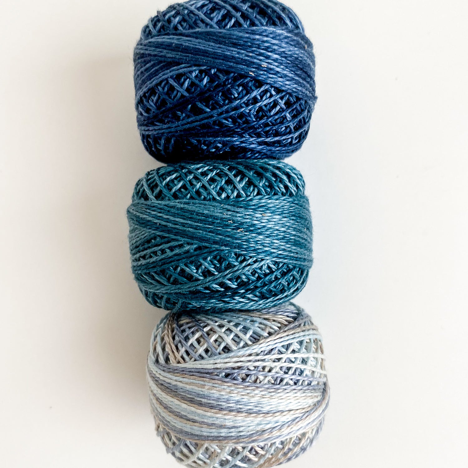 Valdani Embroidery Thread Size 8 3-Pack