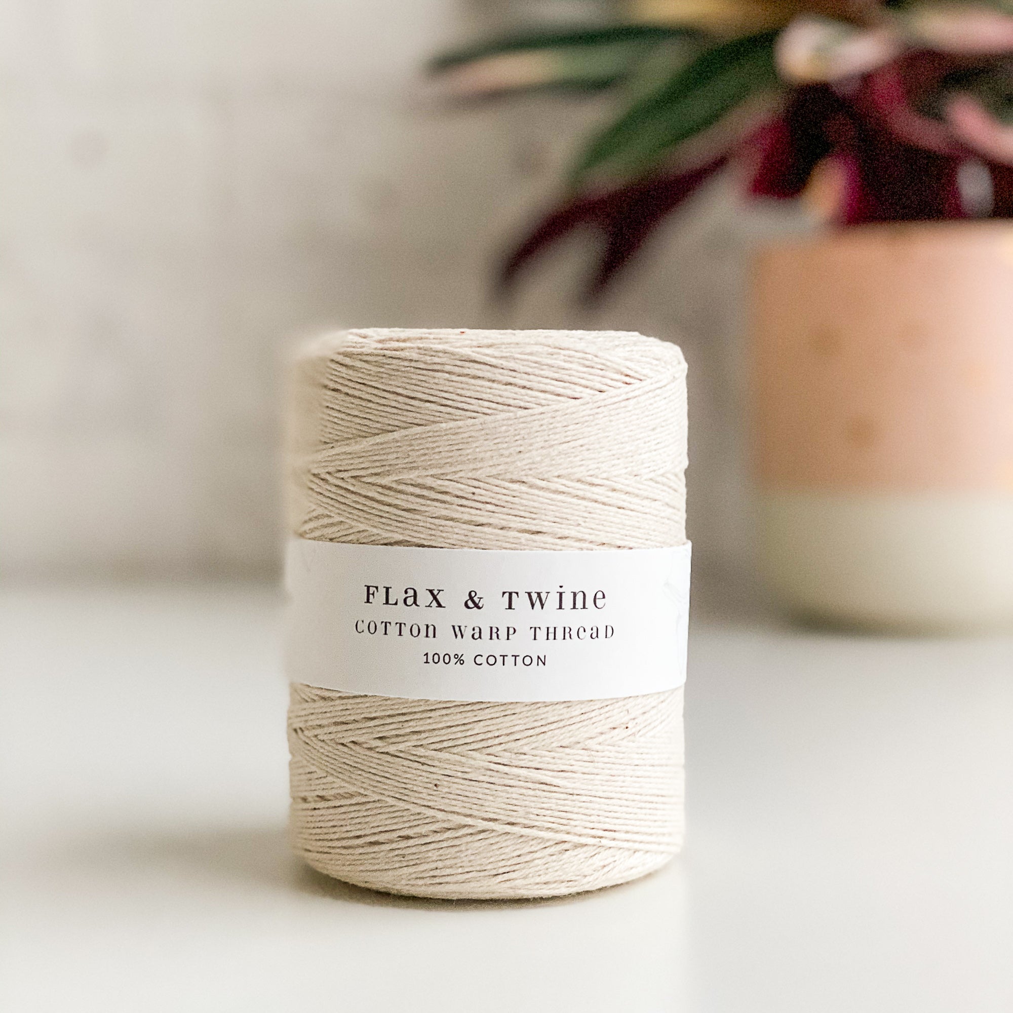 Flax & Twine 4-ply Cotton Warp Thread