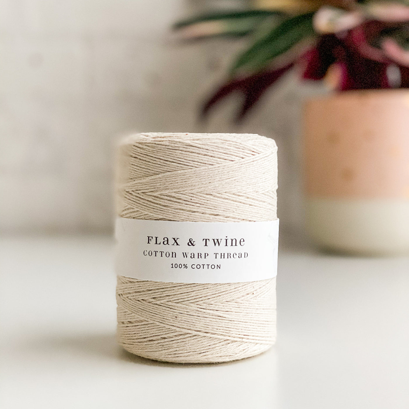 Flax & Twine 4ply Cotton Warp Thread