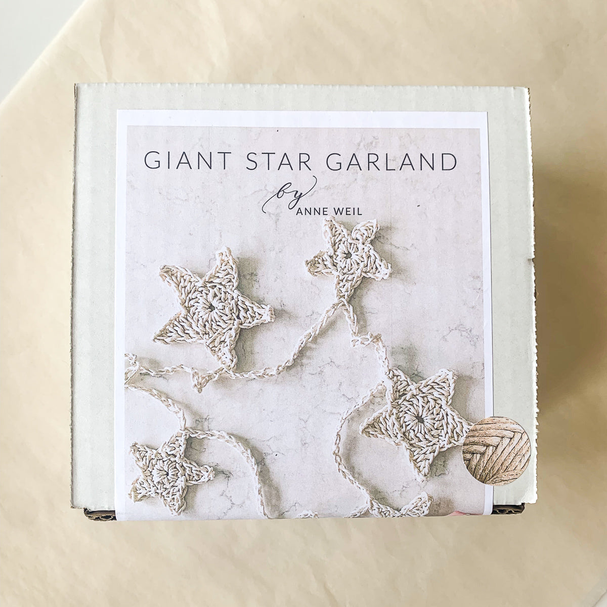 Giant Crochet Star Garland Kit