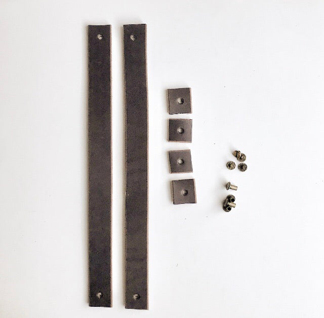 Leather Handles Kit - Two 12